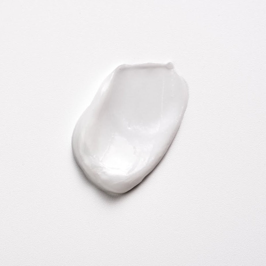 Brightening Cream texture swatch showing smooth, non-greasy finish